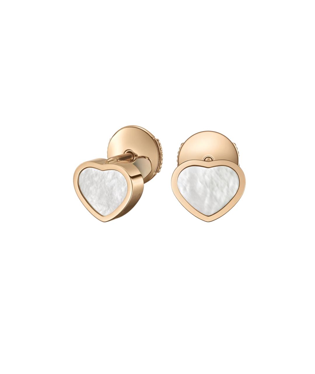 CHOPARD Золотые серьги из розового золота, фото 2