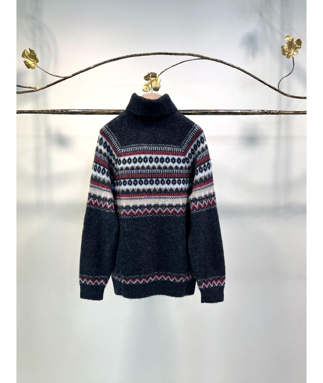 BRUNELLO CUCINELLI Мульти шерстяной джемпер / свитер, фото 2