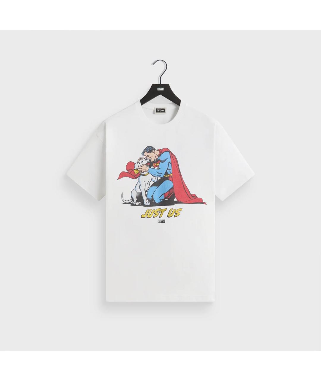 KITH Белая хлопковая футболка, фото 3