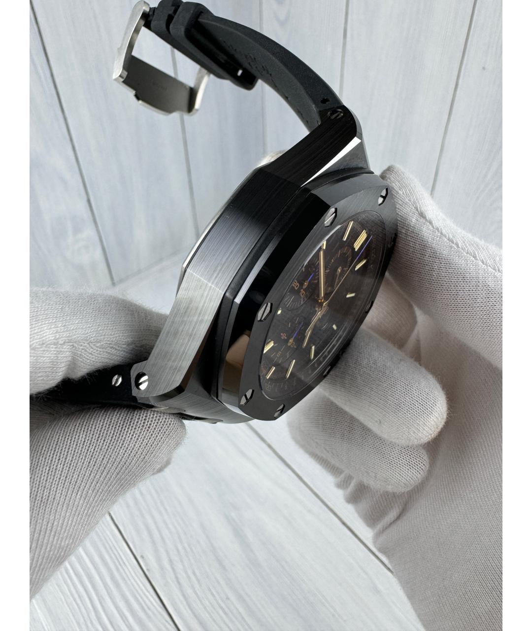 Audemars Piguet Черные керамические часы, фото 6