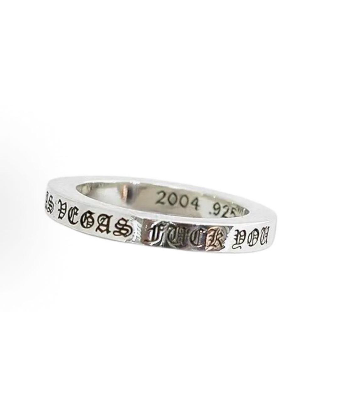CHROME HEARTS Серебряное серебряное кольцо, фото 2