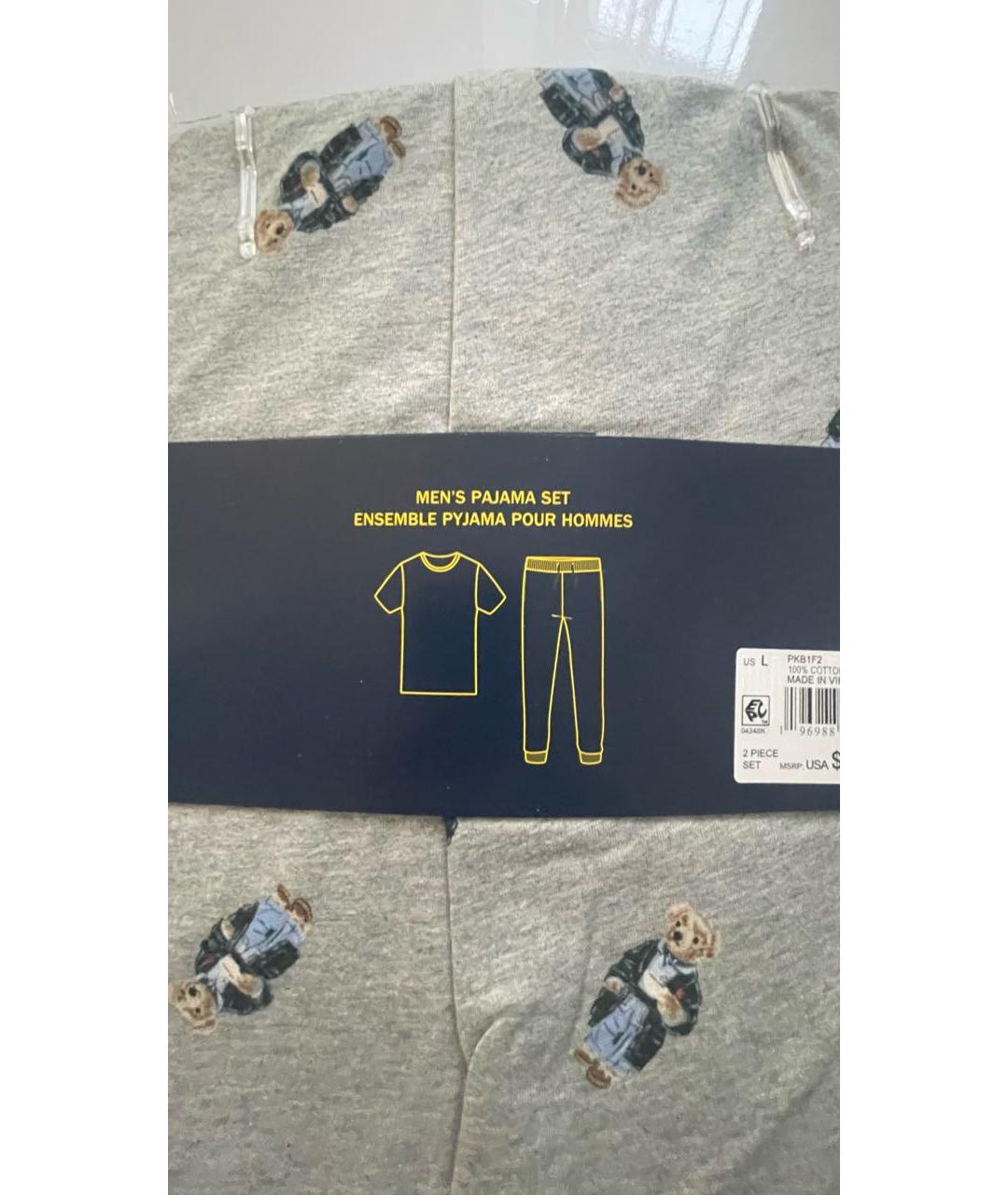 POLO RALPH LAUREN Серая пижама, фото 3