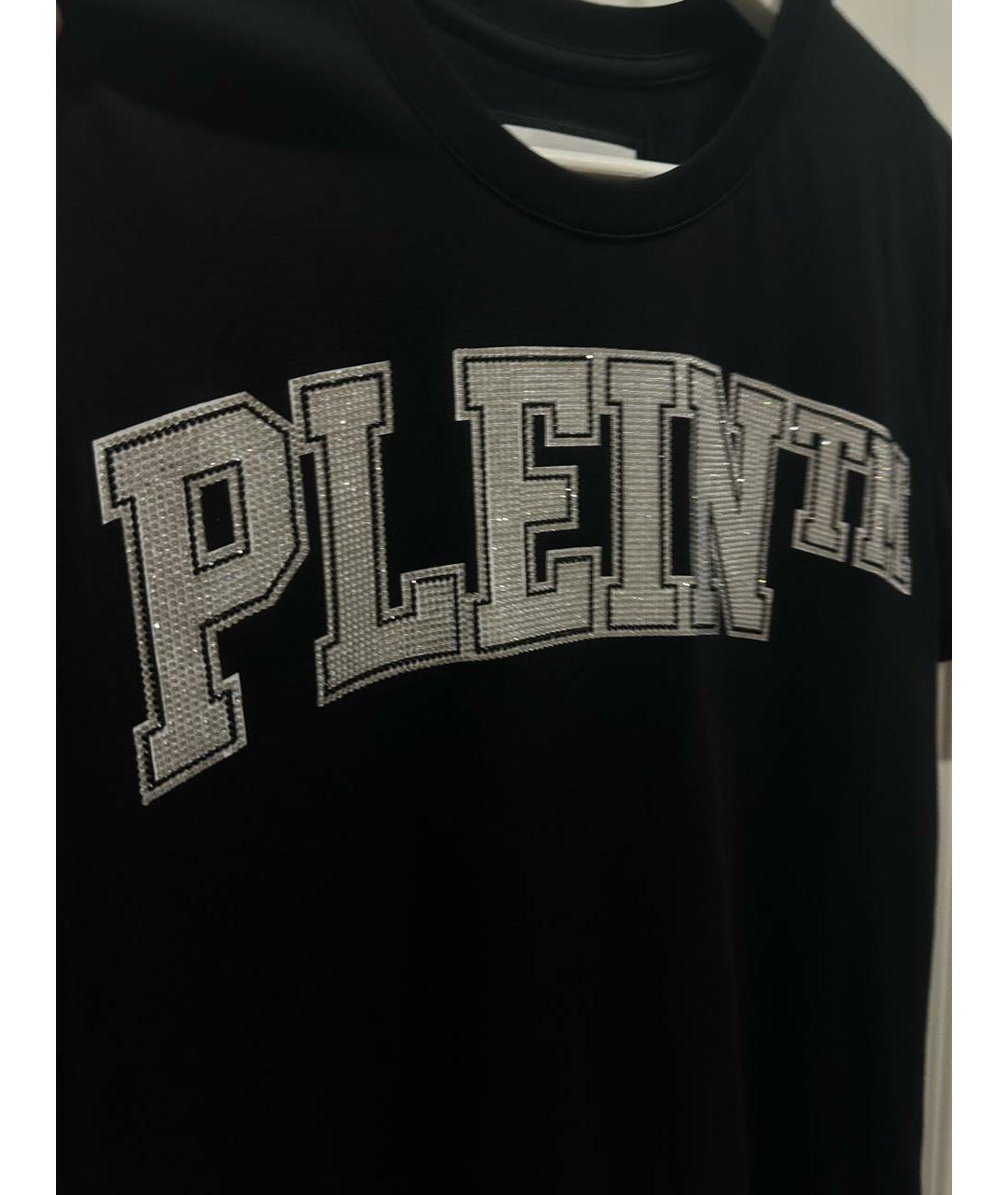 PHILIPP PLEIN Черная хлопковая футболка, фото 3