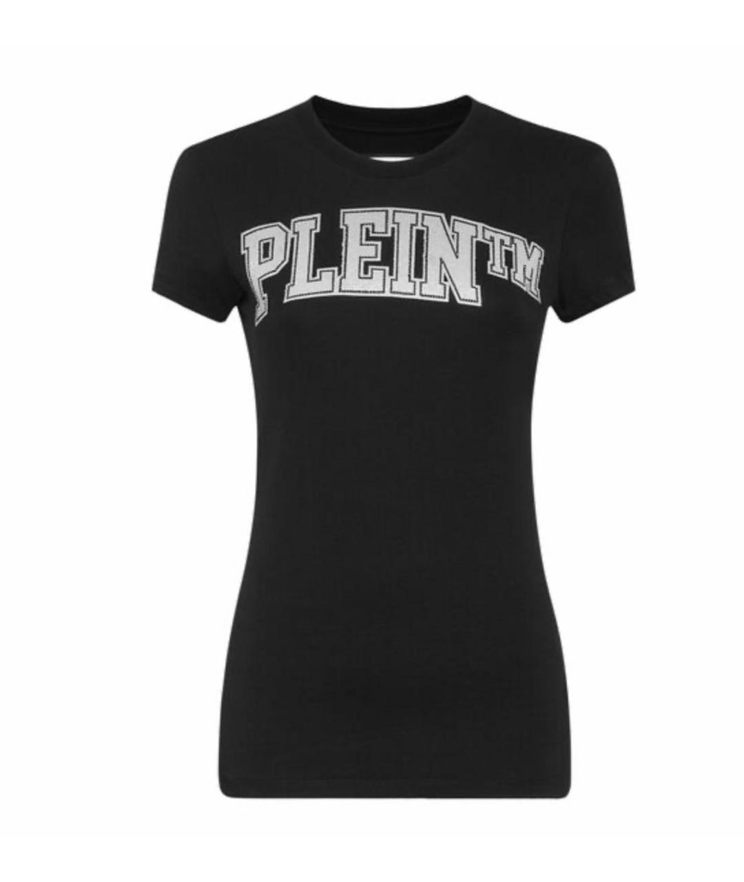 PHILIPP PLEIN Черная хлопковая футболка, фото 8