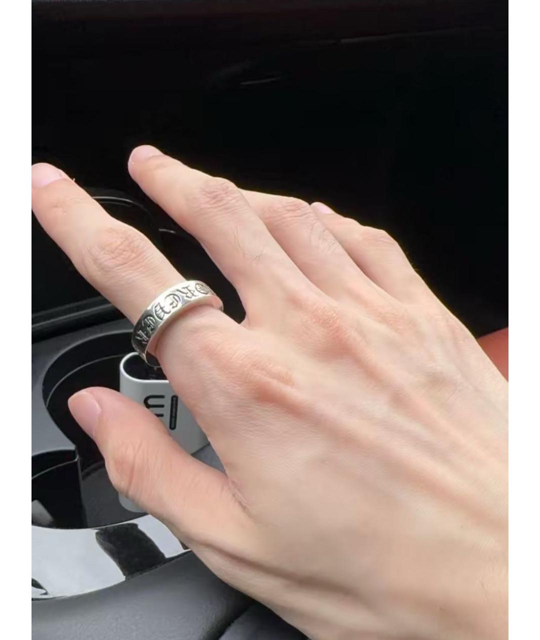 CHROME HEARTS Серебряное серебряное кольцо, фото 6