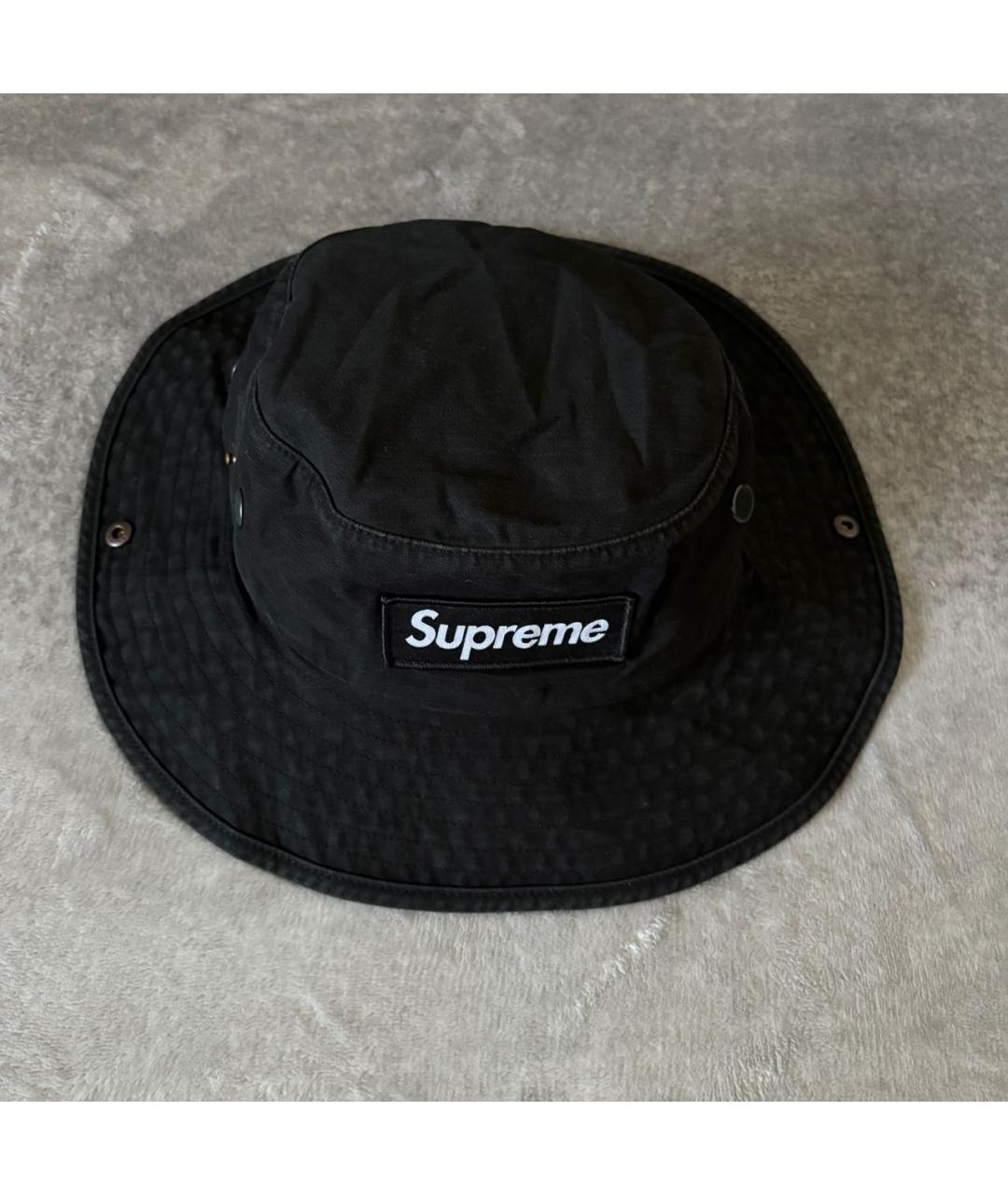 SUPREME Черная кепка/бейсболка, фото 2