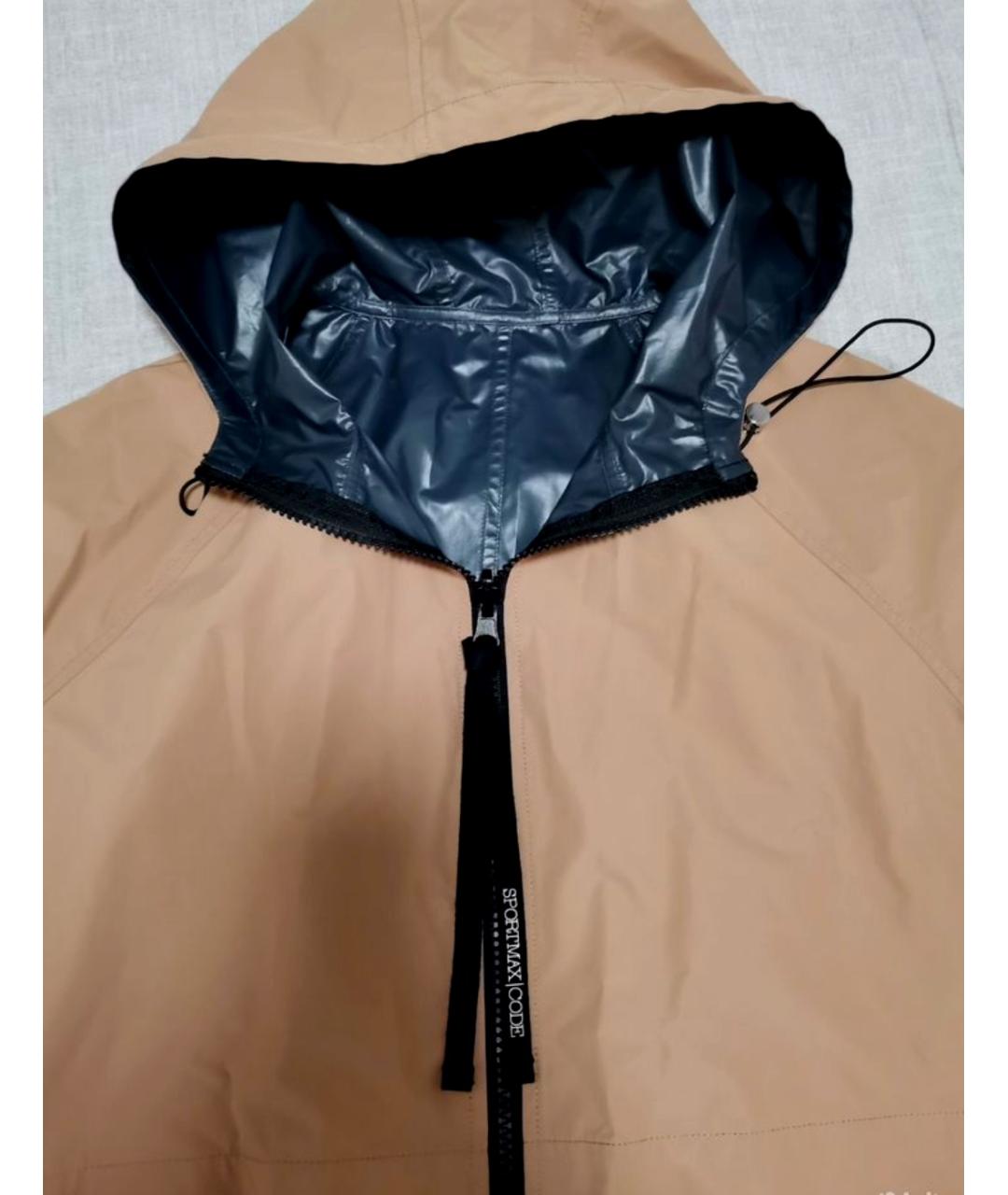 SPORT MAX CODE Коричневый полиэстеровый тренч/плащ, фото 2