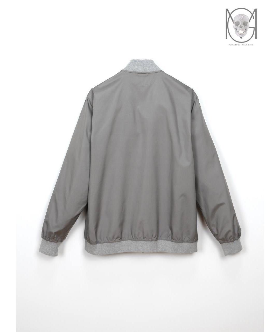 BRUNELLO CUCINELLI Серая полиэстеровая куртка, фото 2