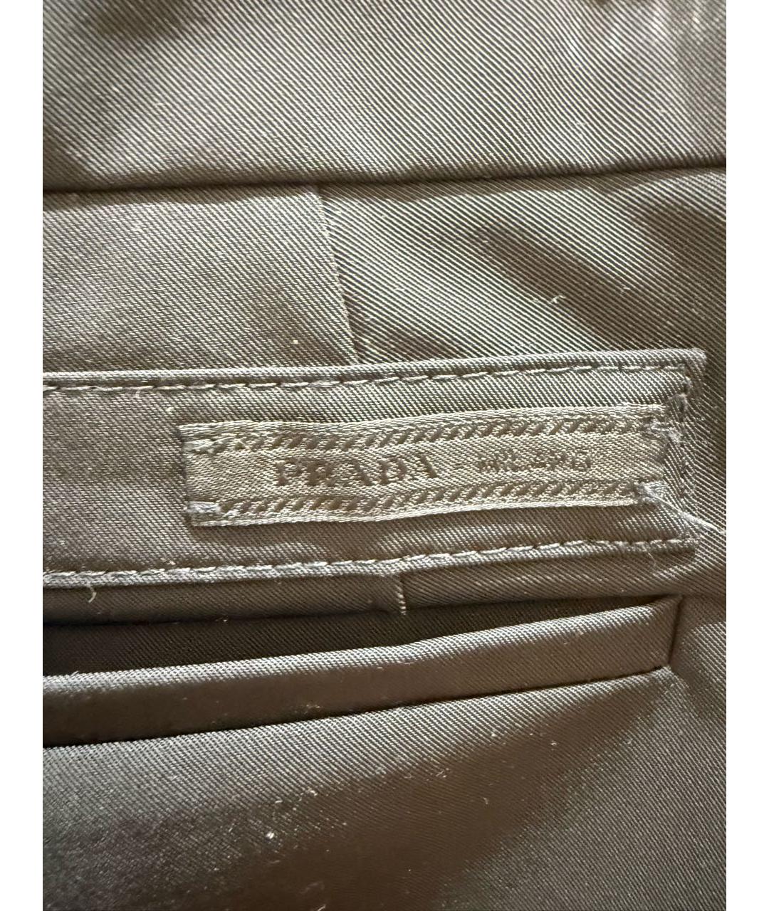 PRADA Черные брюки узкие, фото 7