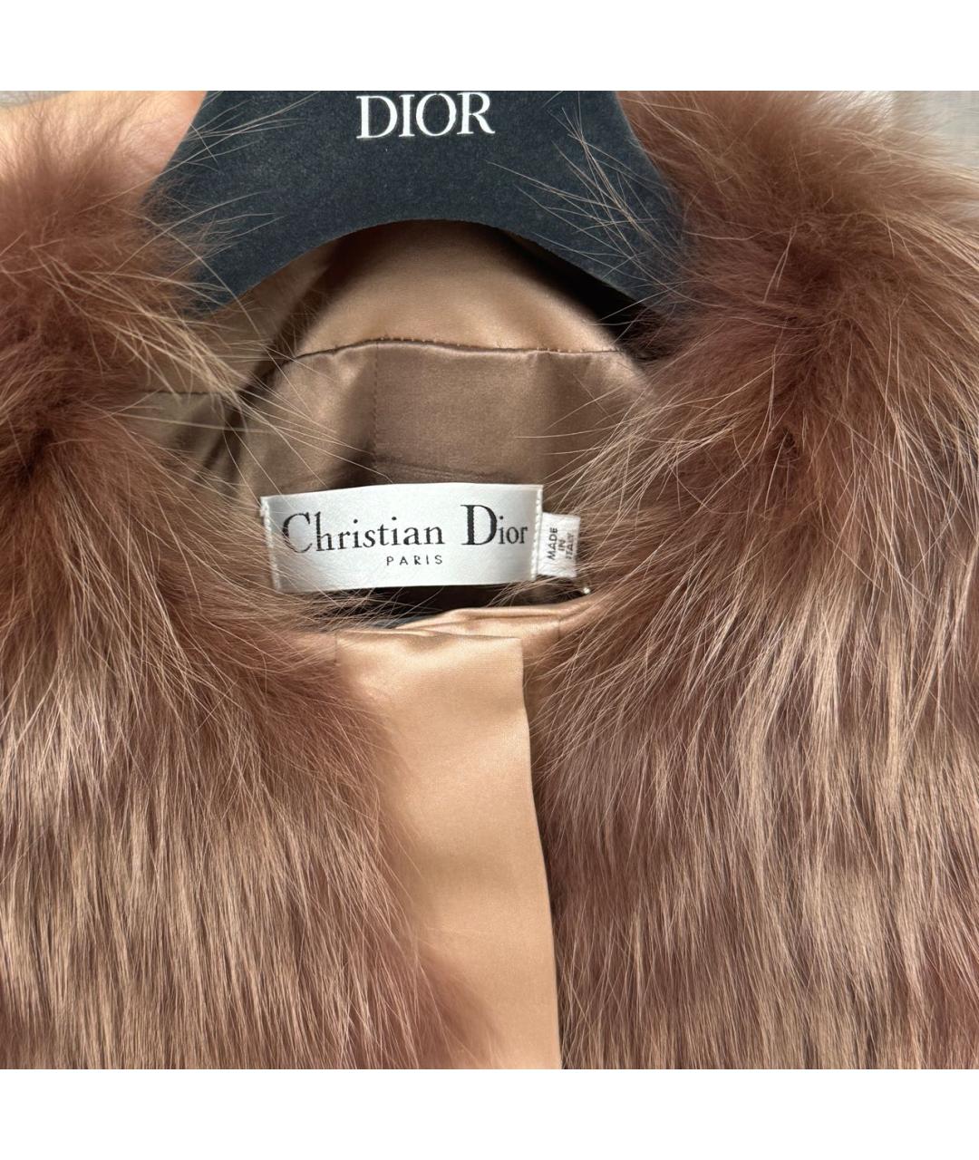 CHRISTIAN DIOR Мульти меховая шуба, фото 3
