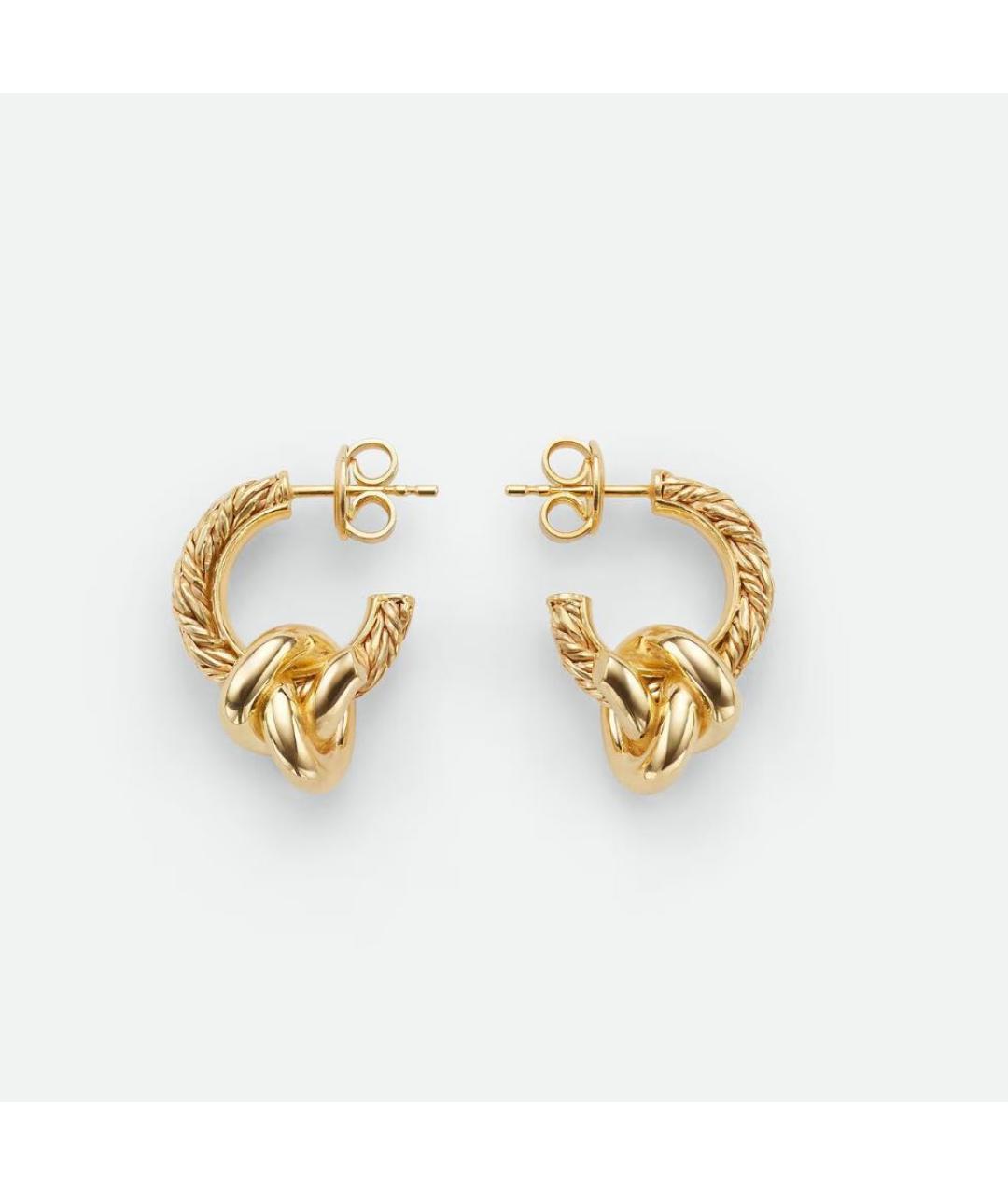 BOTTEGA VENETA Золотые серьги, фото 4