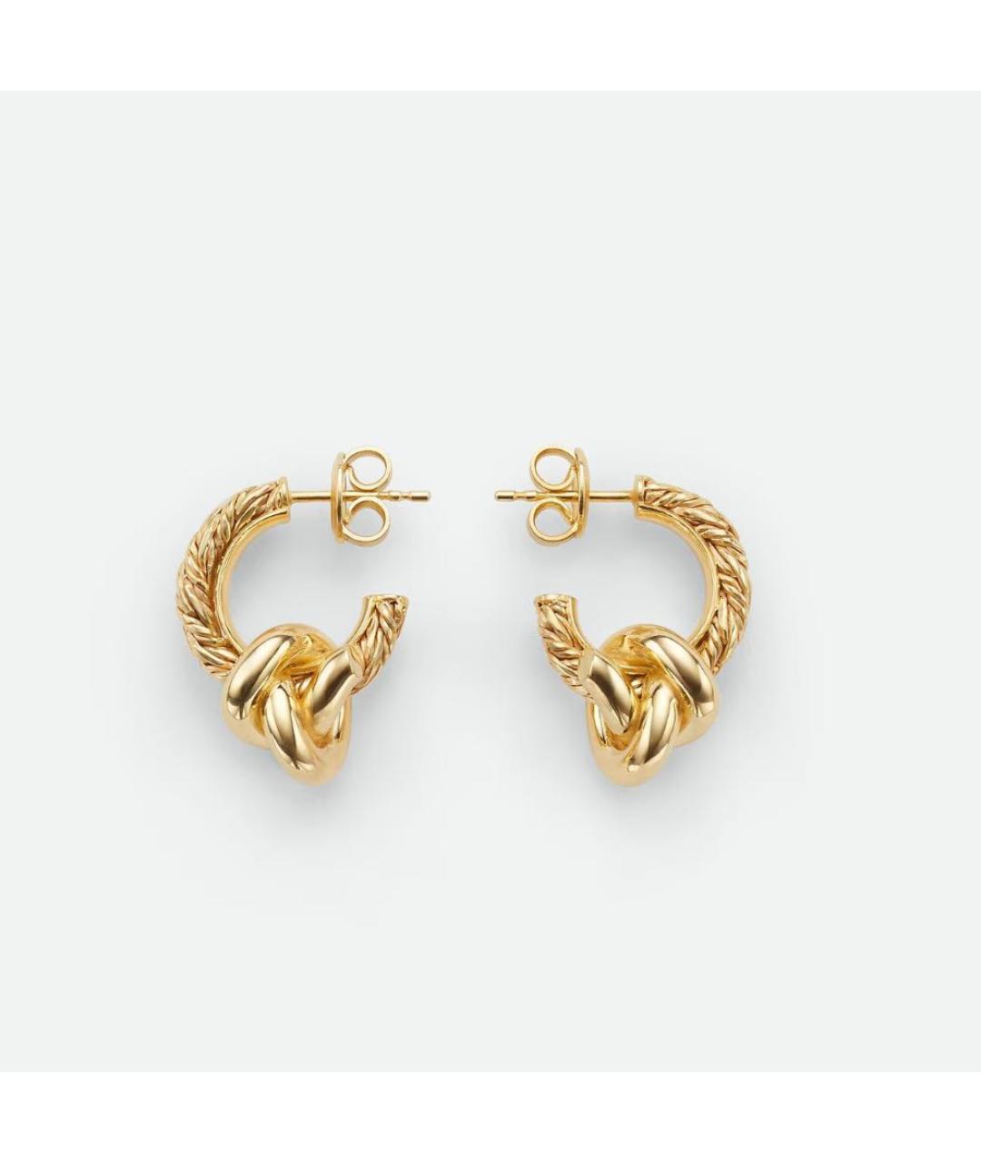 BOTTEGA VENETA Золотые серьги, фото 3