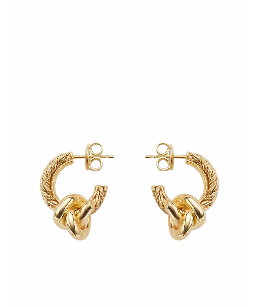 BOTTEGA VENETA Золотые серьги, фото 1