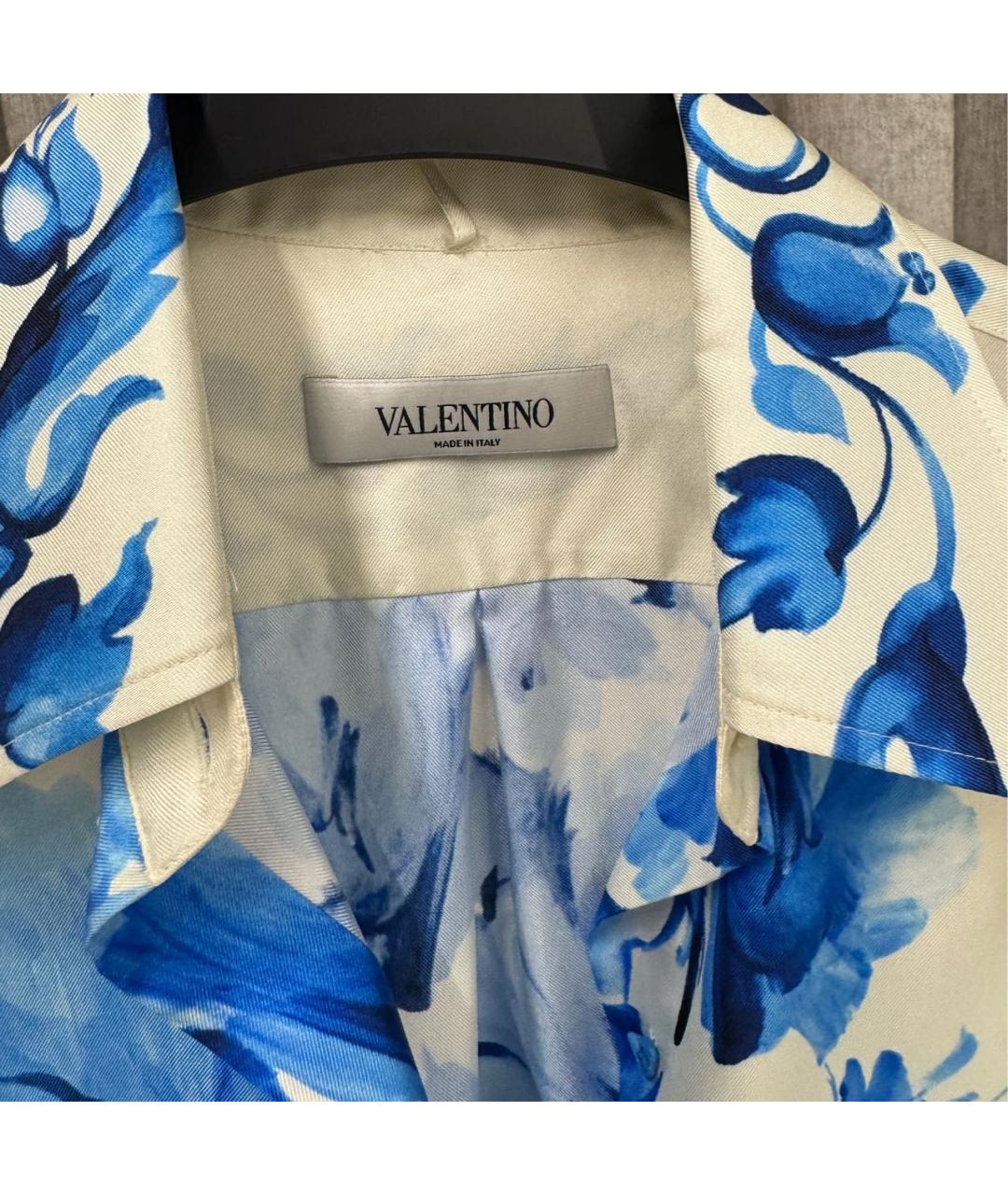 VALENTINO Мульти шелковая блузы, фото 3
