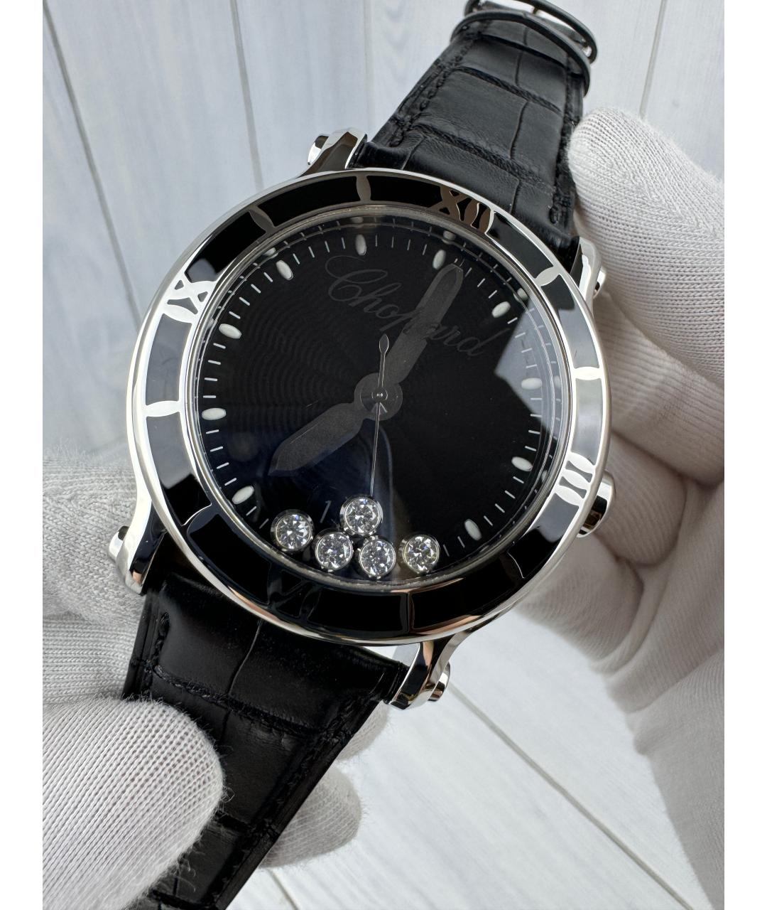 CHOPARD Черные часы, фото 4