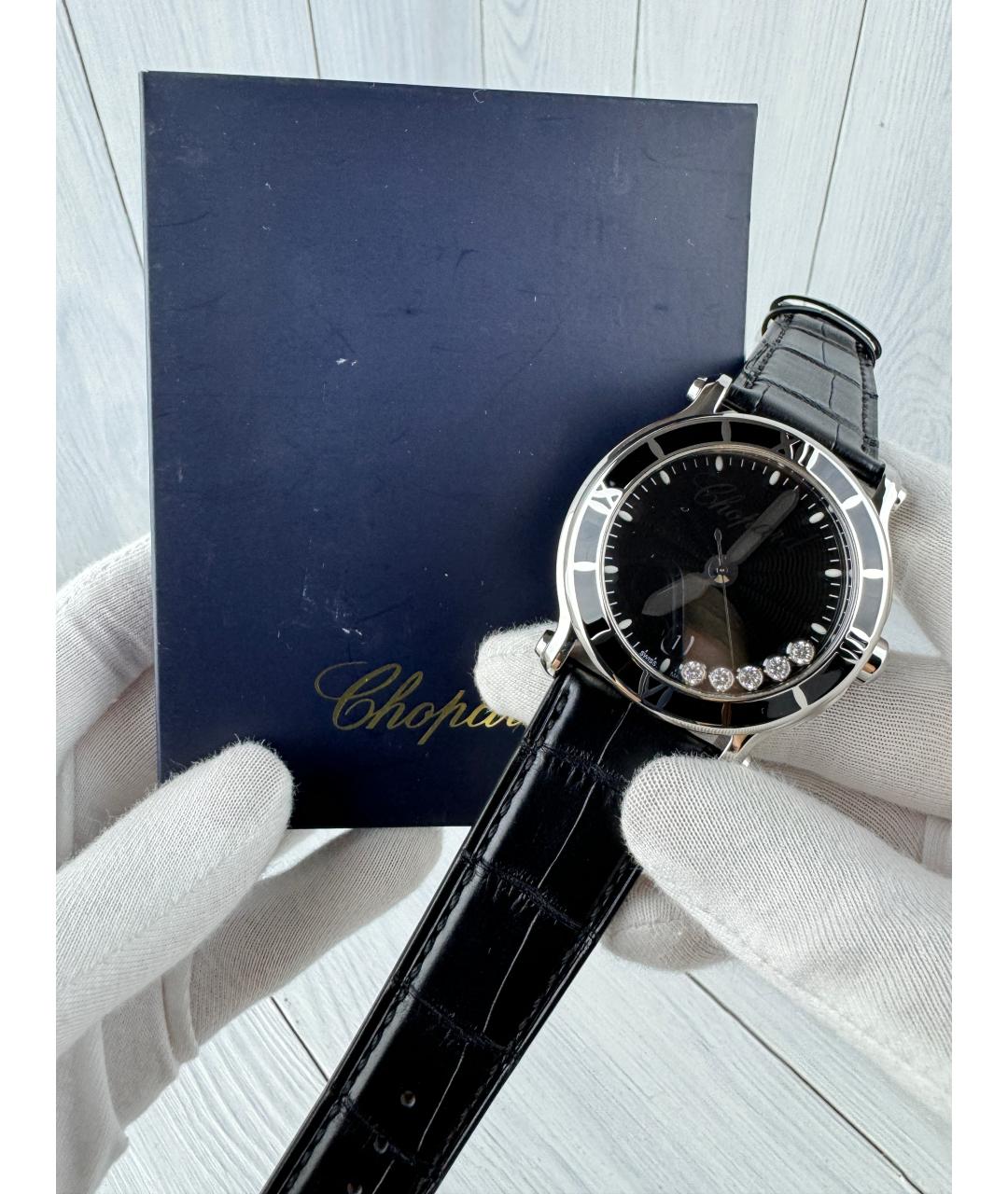 CHOPARD Черные часы, фото 2