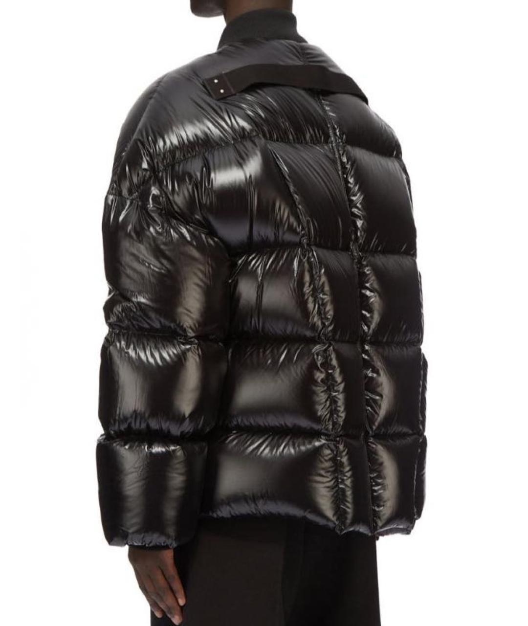 RICK OWENS Черный пуховик, фото 4