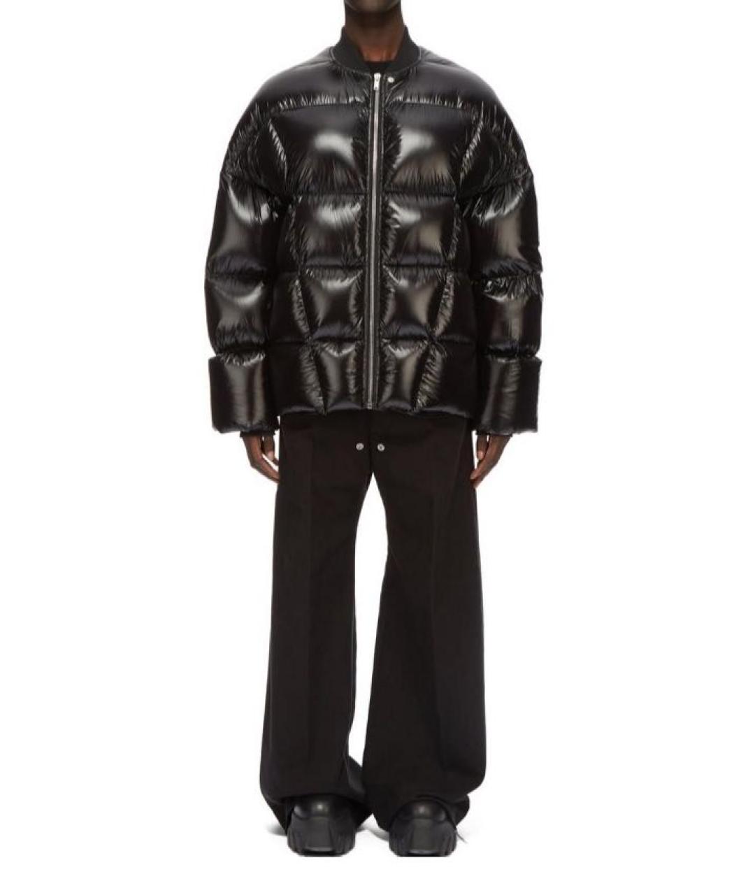 RICK OWENS Черный пуховик, фото 3