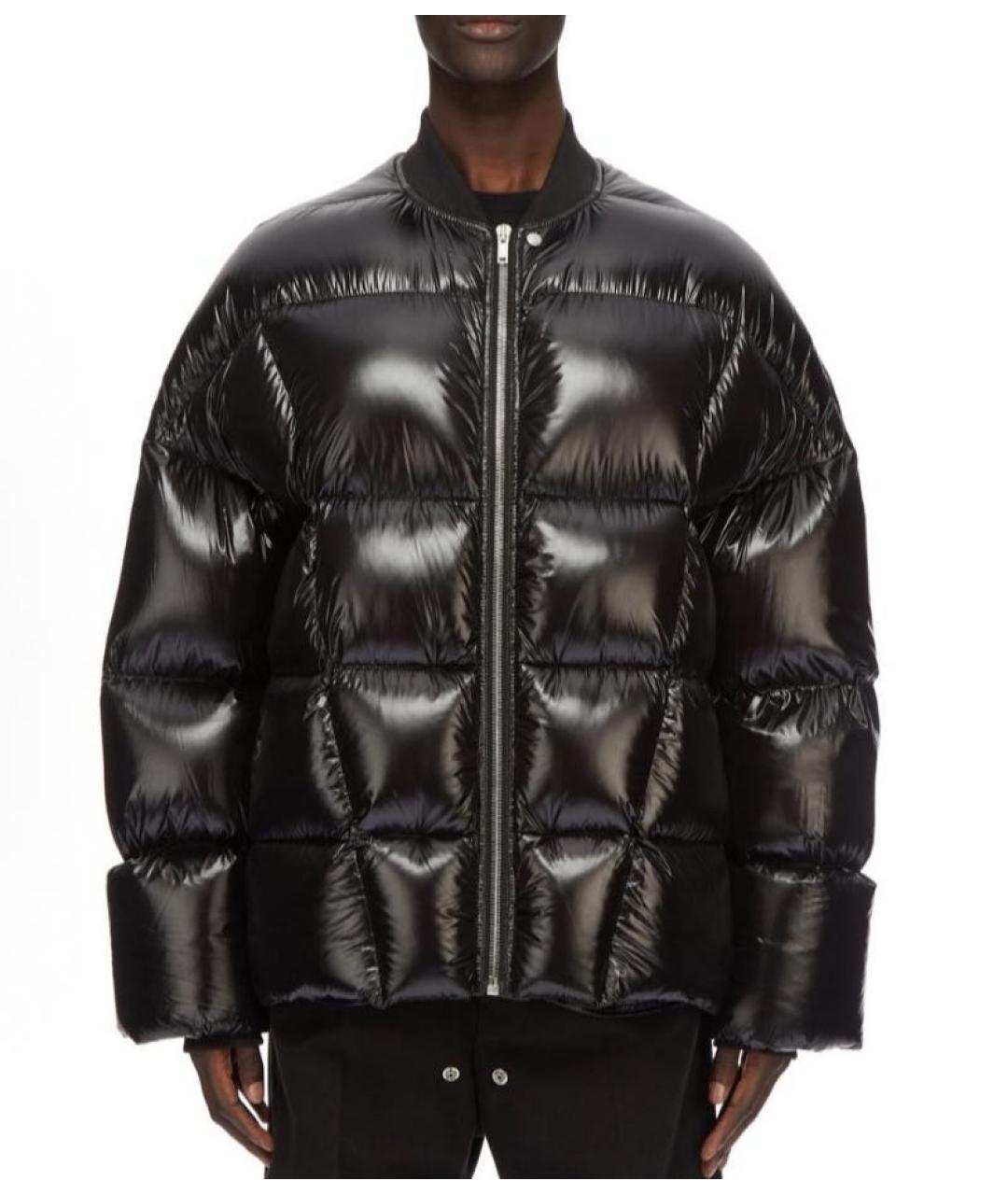 RICK OWENS Черный пуховик, фото 6