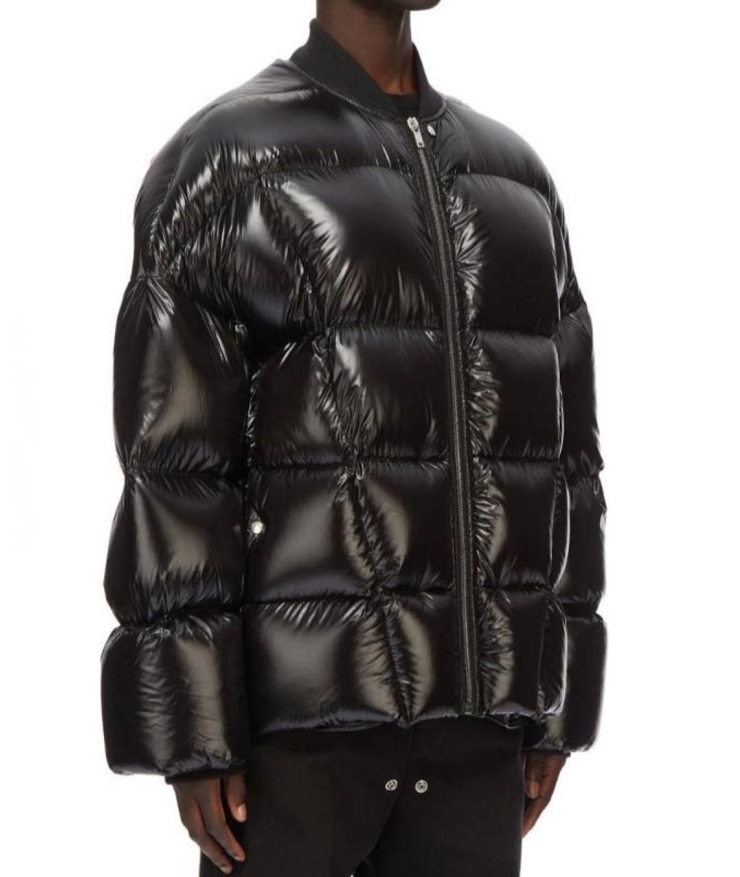 RICK OWENS Черный пуховик, фото 5