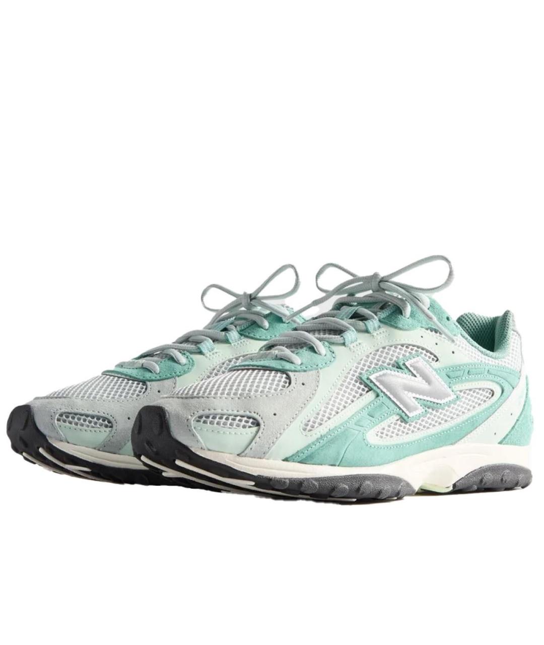 NEW BALANCE Бирюзовые текстильные кроссовки, фото 2