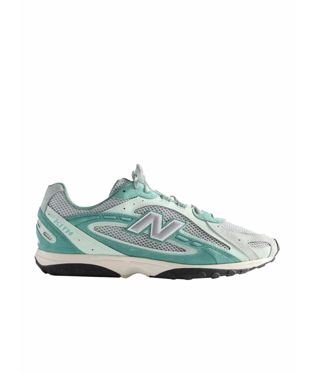 NEW BALANCE Бирюзовые текстильные кроссовки, фото 1