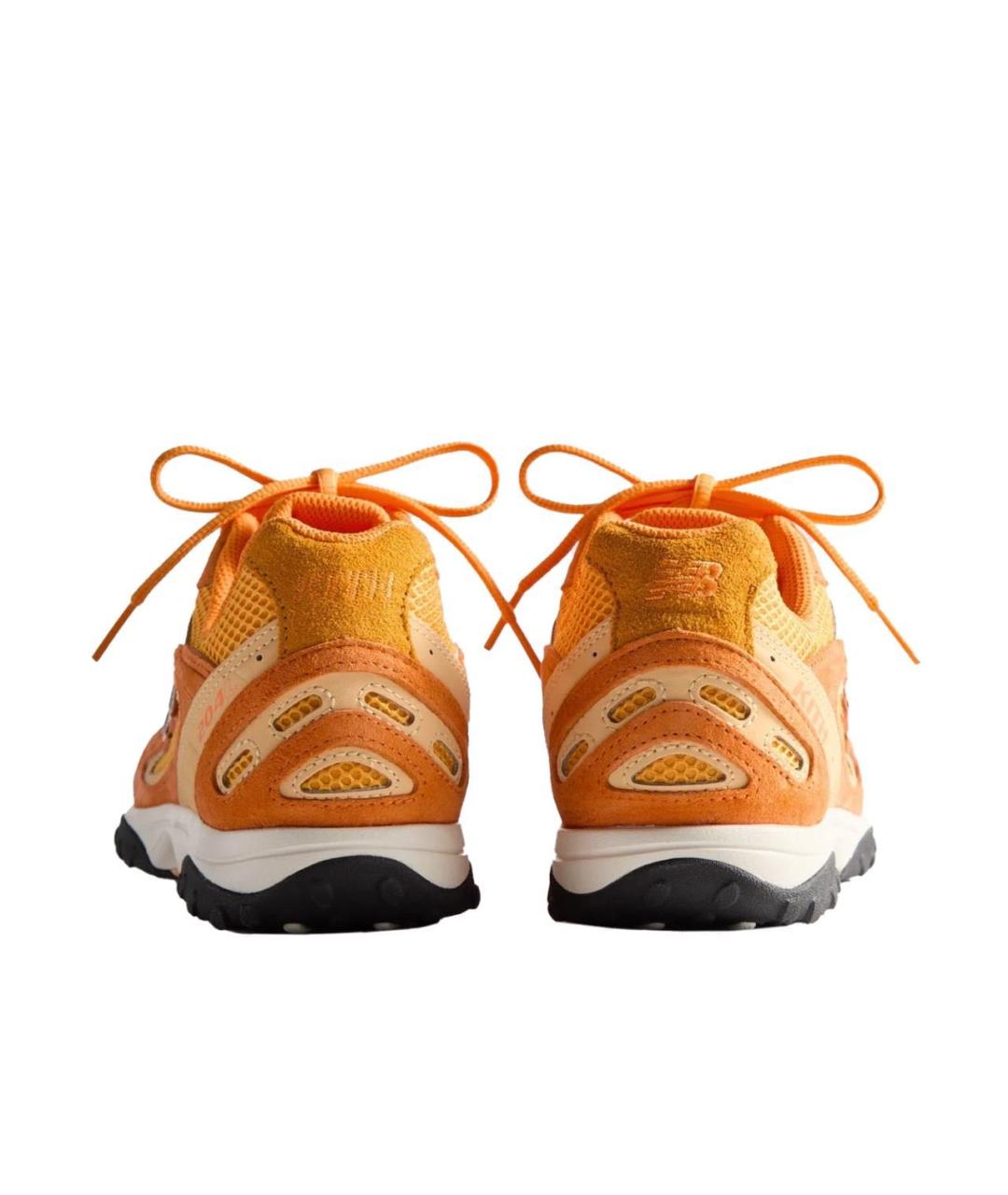 NEW BALANCE Оранжевое текстильные кроссовки, фото 4