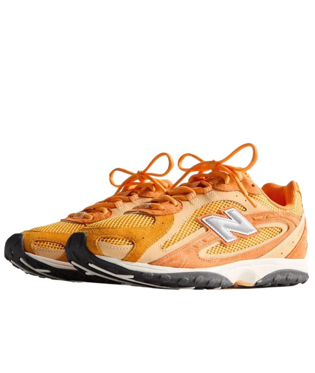 NEW BALANCE Оранжевое текстильные кроссовки, фото 2