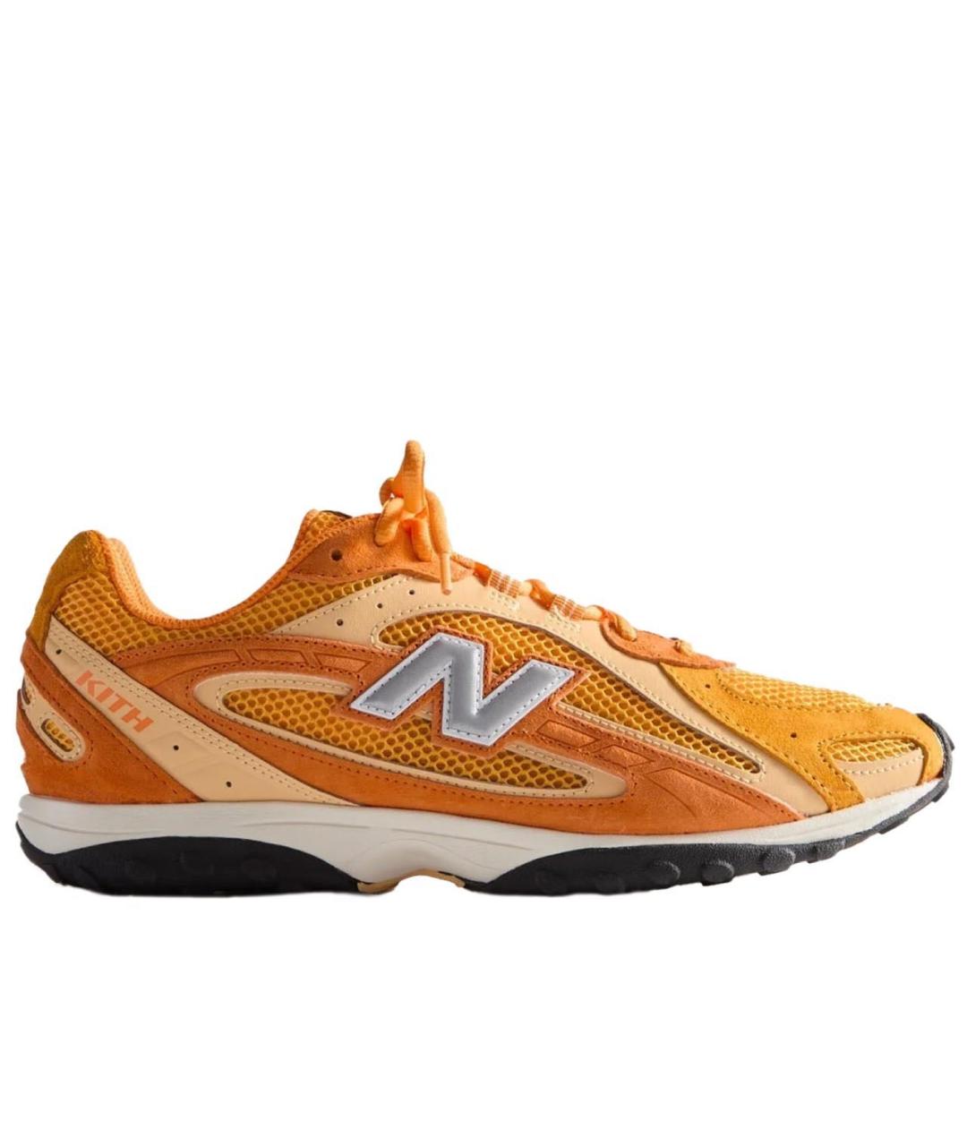 NEW BALANCE Оранжевое текстильные кроссовки, фото 5