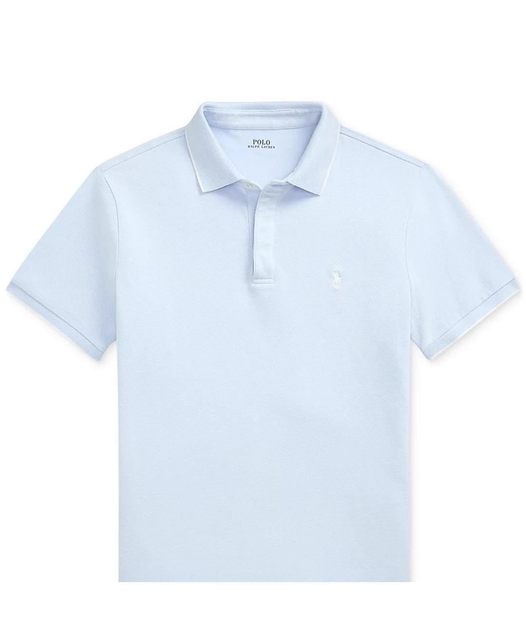 POLO RALPH LAUREN Хлопковое поло с коротким рукавом, фото 7