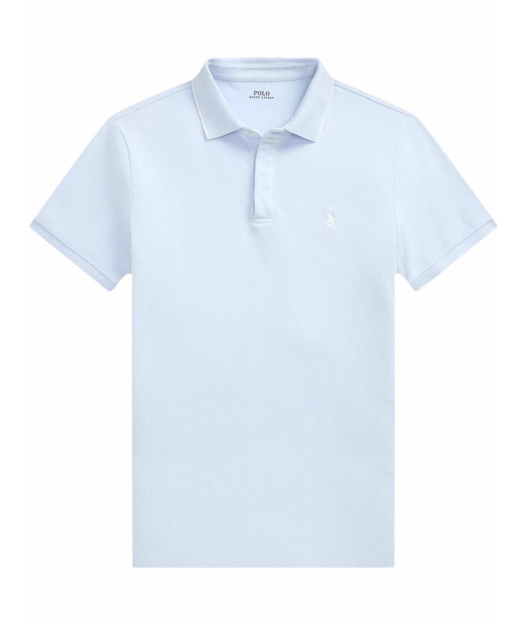 POLO RALPH LAUREN Хлопковое поло с коротким рукавом, фото 1