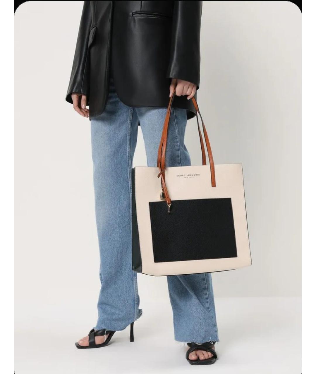 MARC JACOBS Мульти кожаная сумка тоут, фото 4