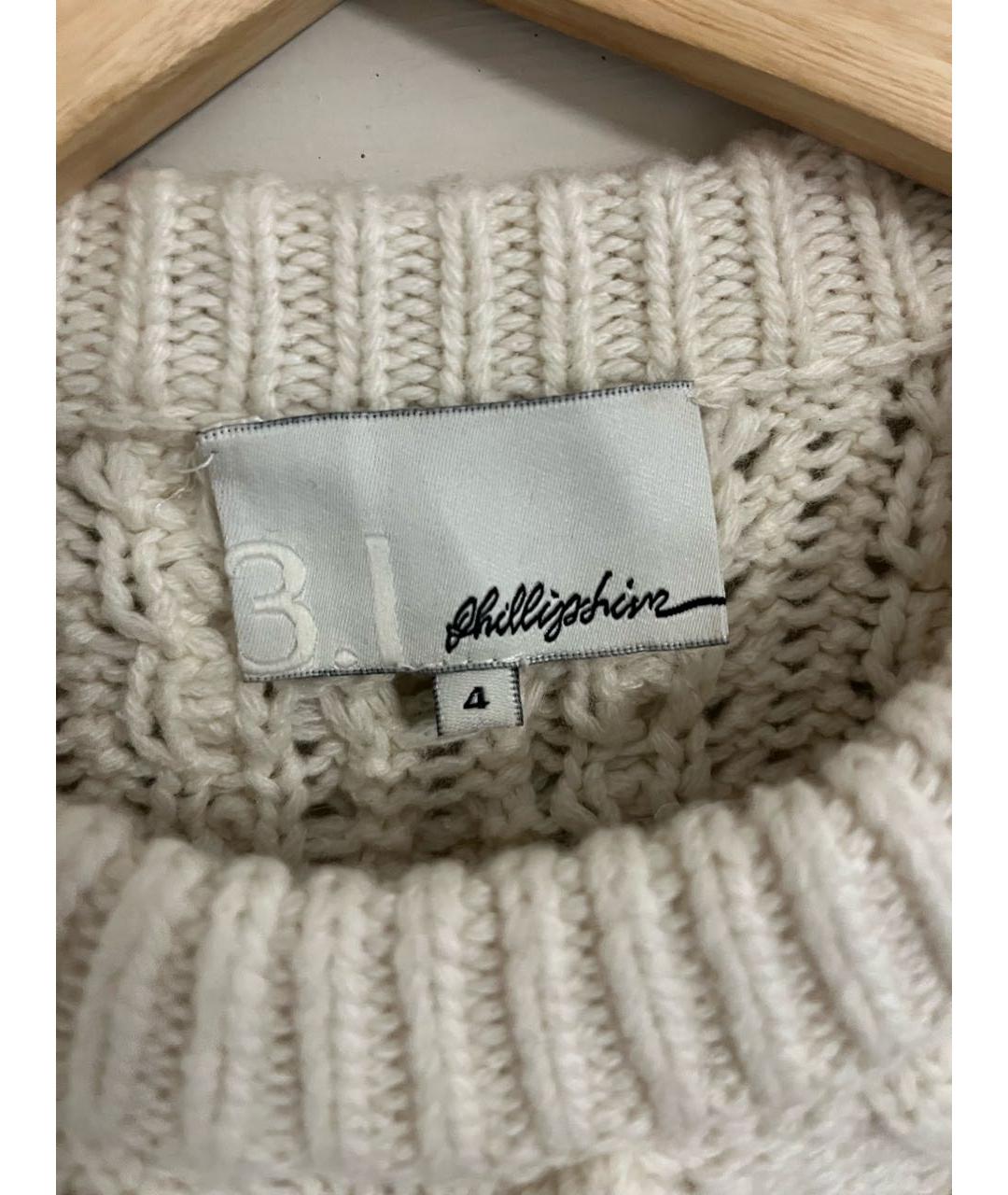 3.1 PHILLIP LIM Белый шерстяной джемпер / свитер, фото 8