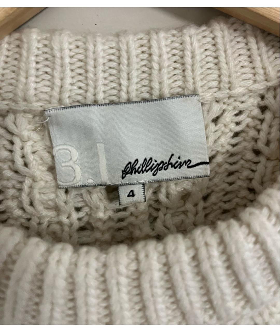 3.1 PHILLIP LIM Белый шерстяной джемпер / свитер, фото 3