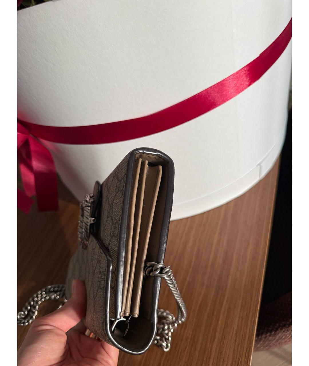 GUCCI Бежевая сумка через плечо, фото 7