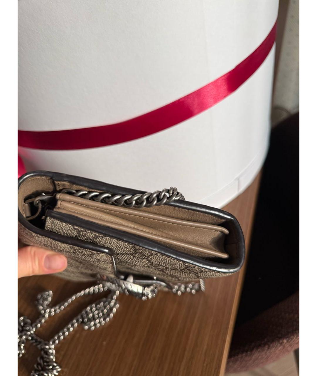 GUCCI Бежевая сумка через плечо, фото 6