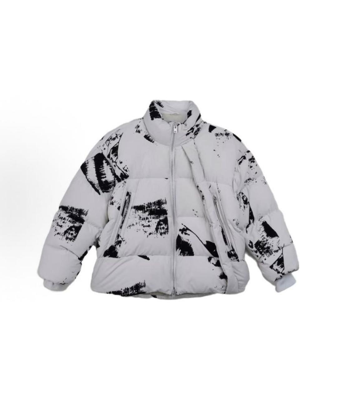 ADIDAS Белый полиэстеровый пуховик, фото 6