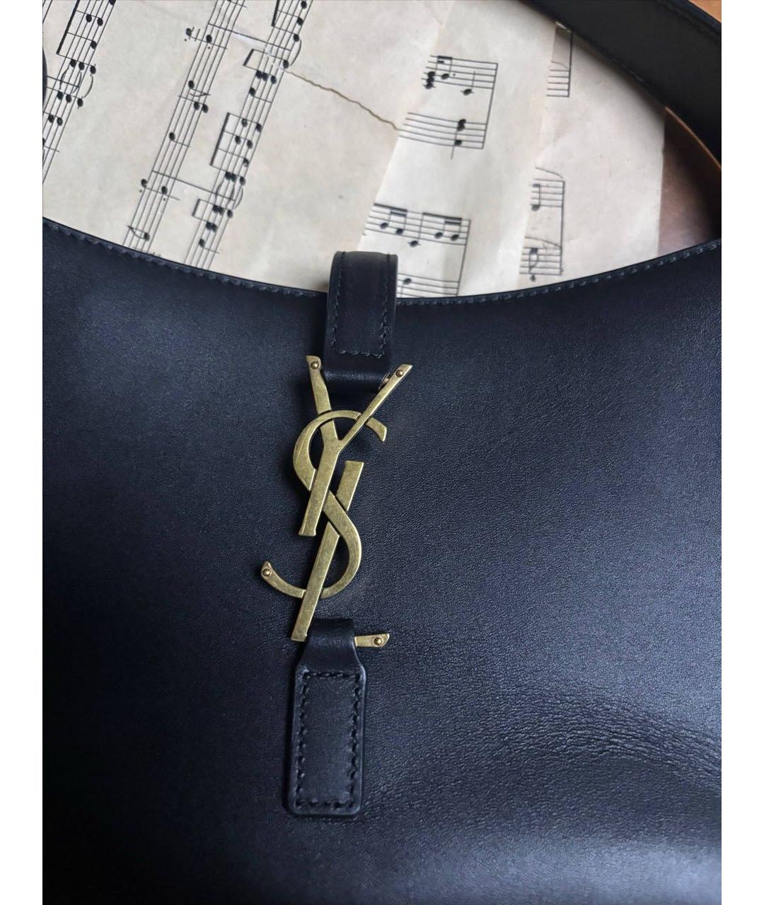 SAINT LAURENT Черная сумка на плечо, фото 3