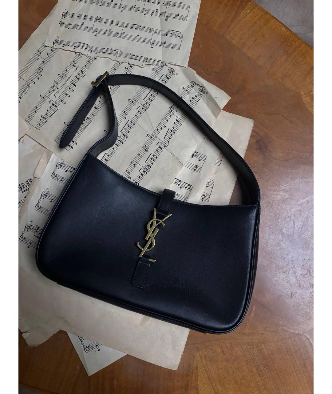 SAINT LAURENT Черная сумка на плечо, фото 5