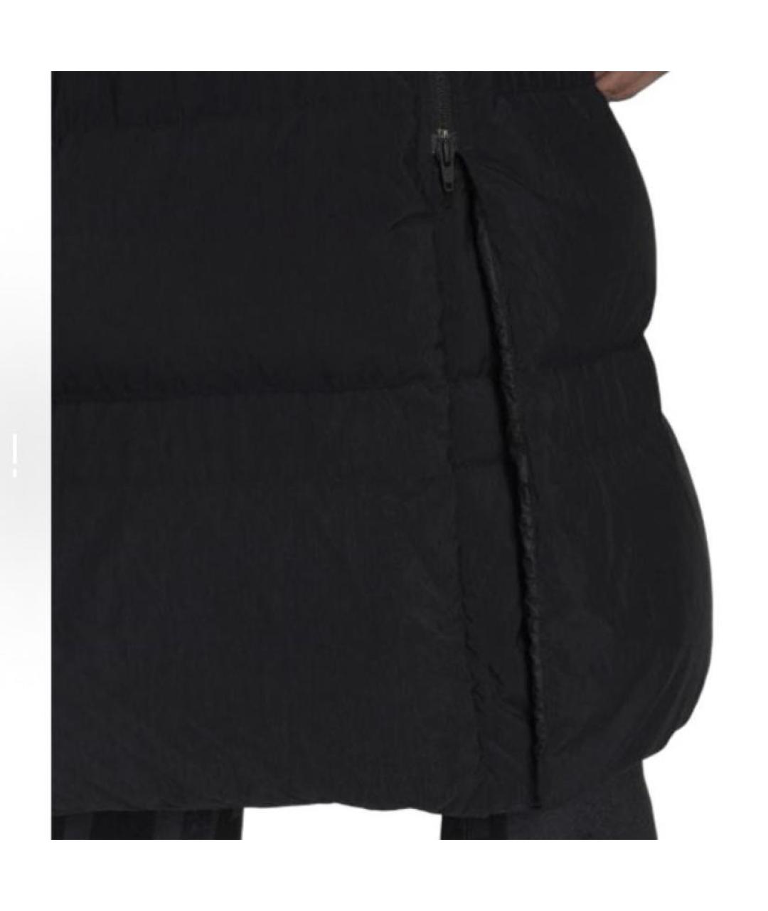 ADIDAS Черный полиамидовый пуховик, фото 2