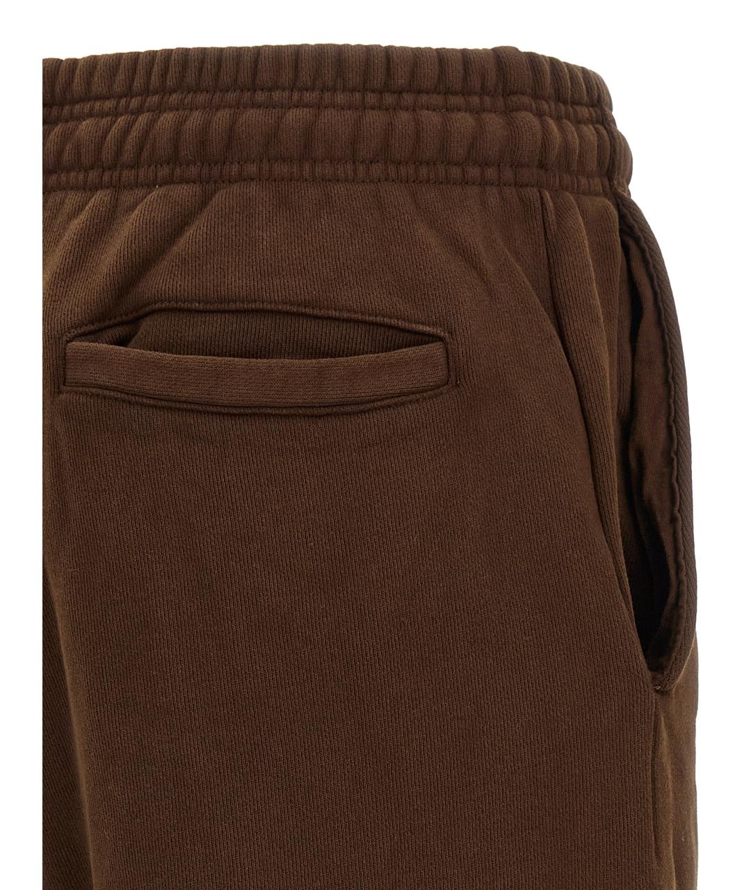 entire studios Коричневые хлопковые прямые брюки, фото 4