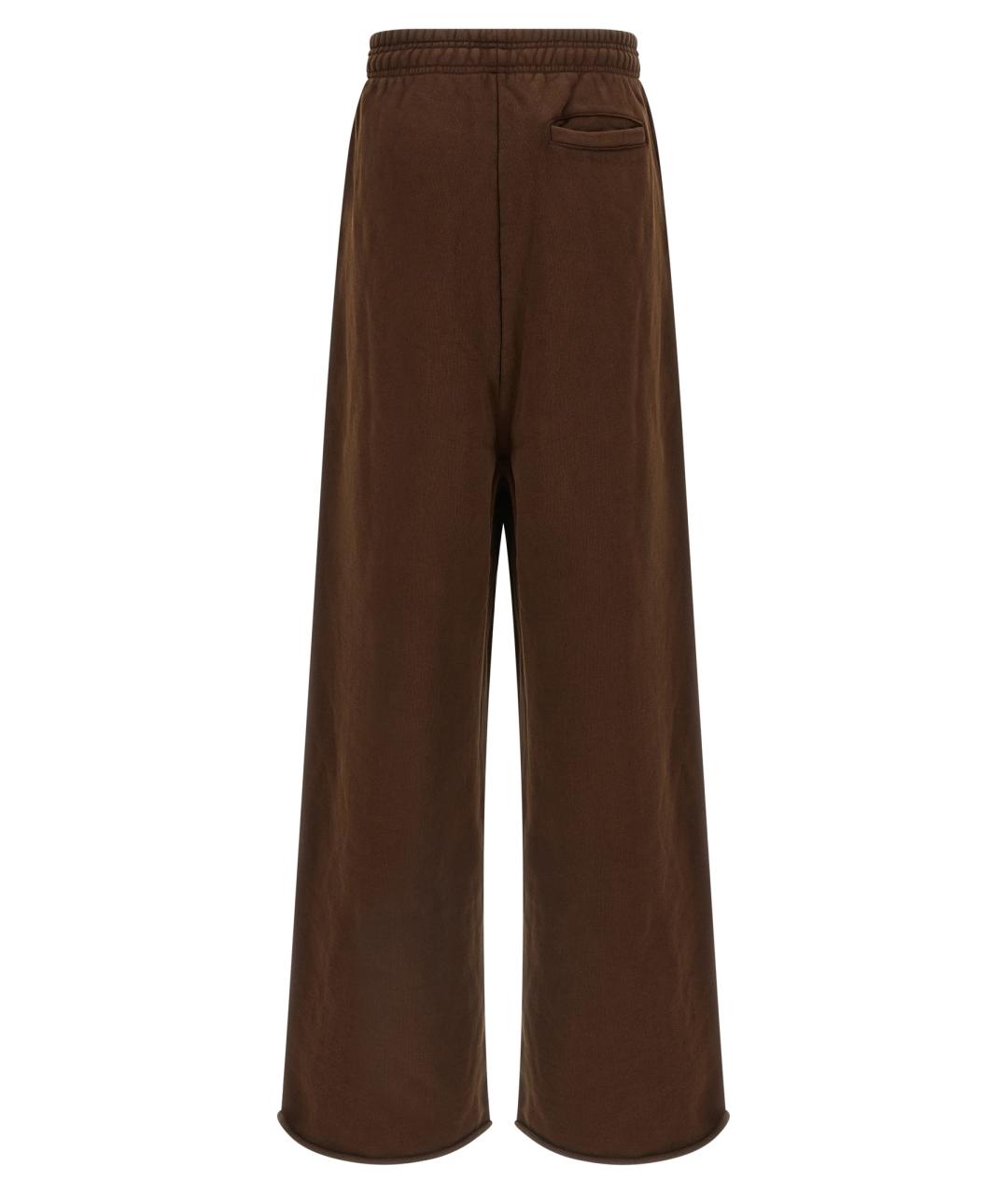 entire studios Коричневые хлопковые прямые брюки, фото 2