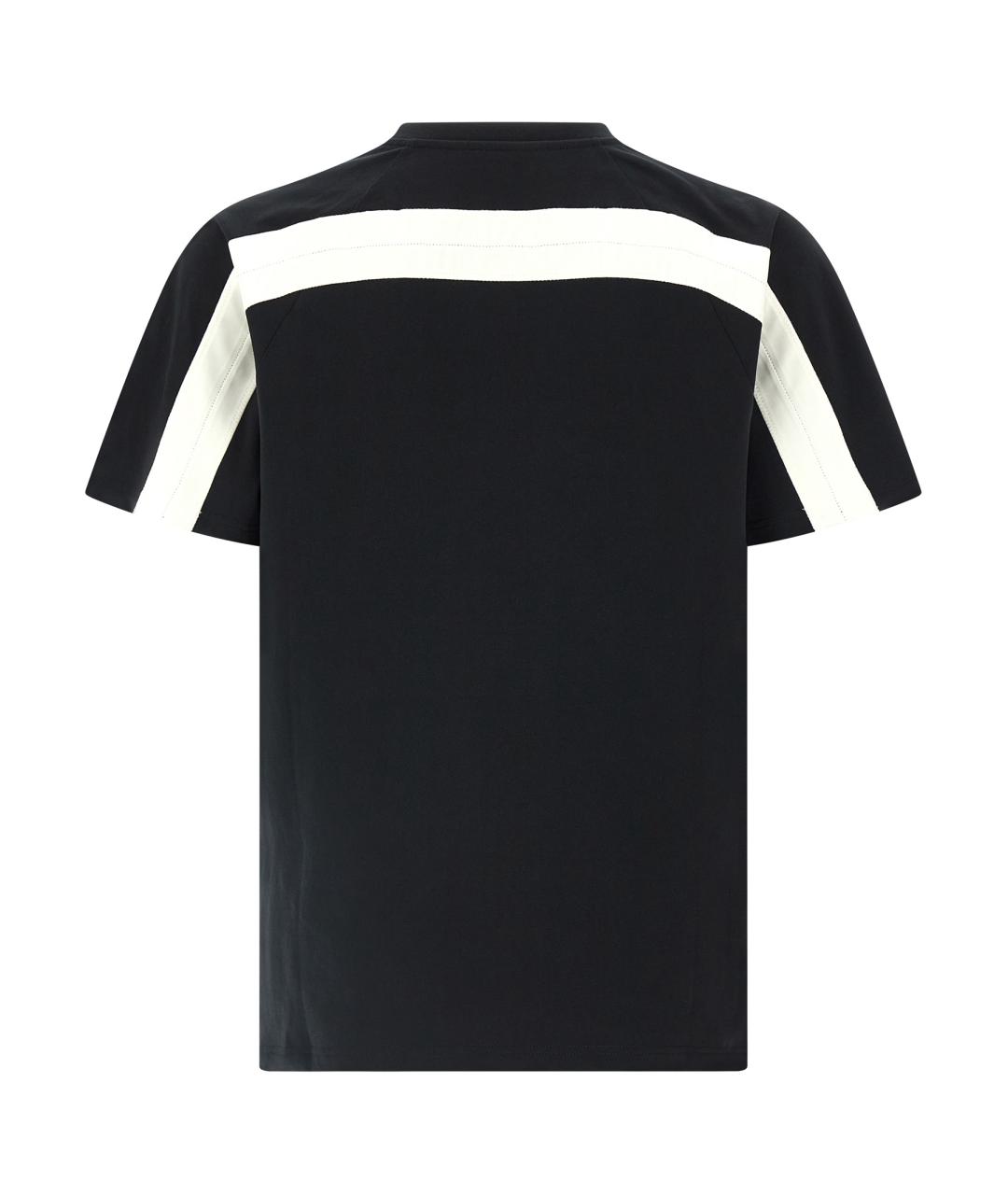GIVENCHY Черная хлопковая футболка, фото 2