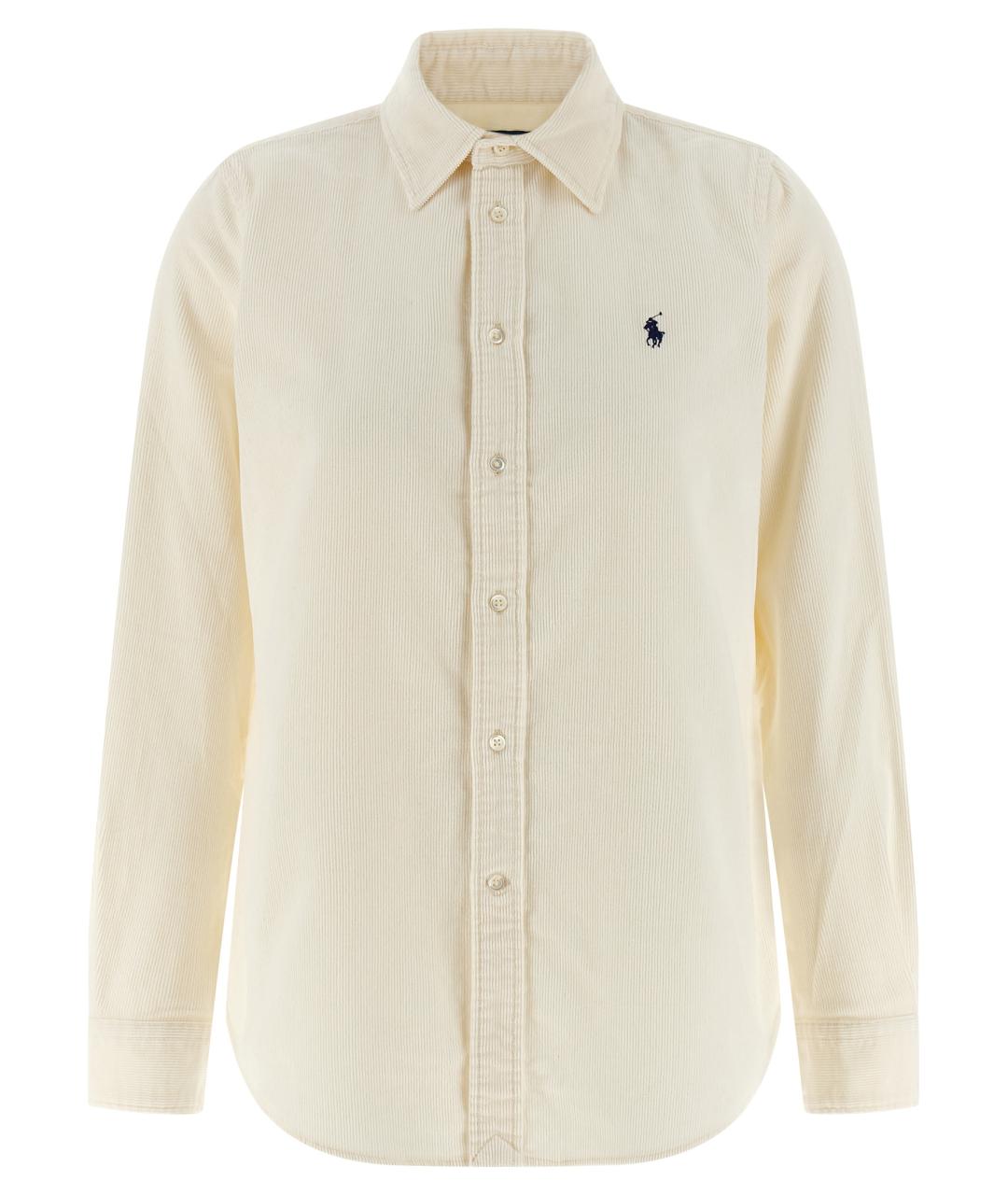 POLO RALPH LAUREN Бежевая хлопковая блузы, фото 1