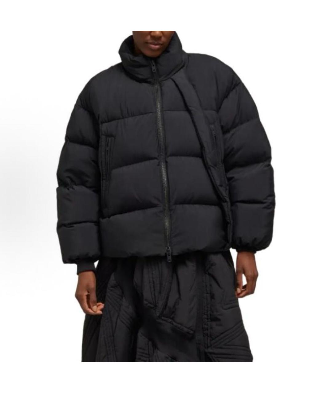 ADIDAS Черный полиэстеровый пуховик, фото 2