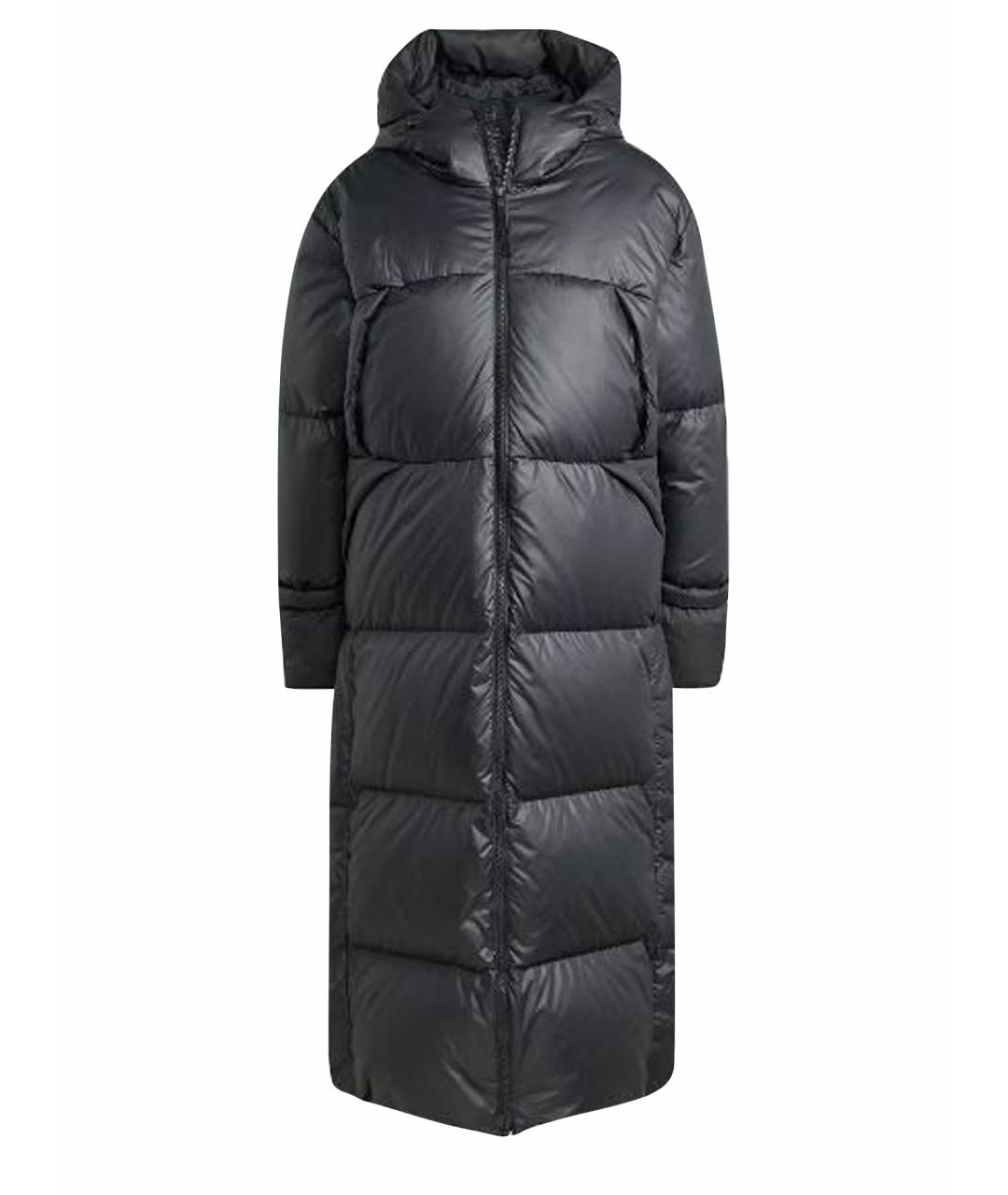 ADIDAS Черный полиэстеровый пуховик, фото 1