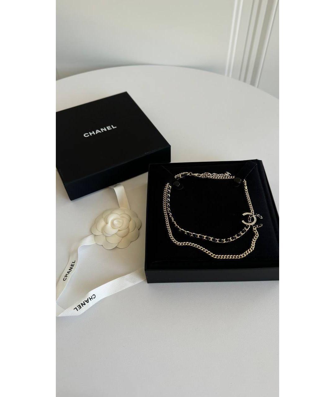 CHANEL Серебрянный чокер, фото 4