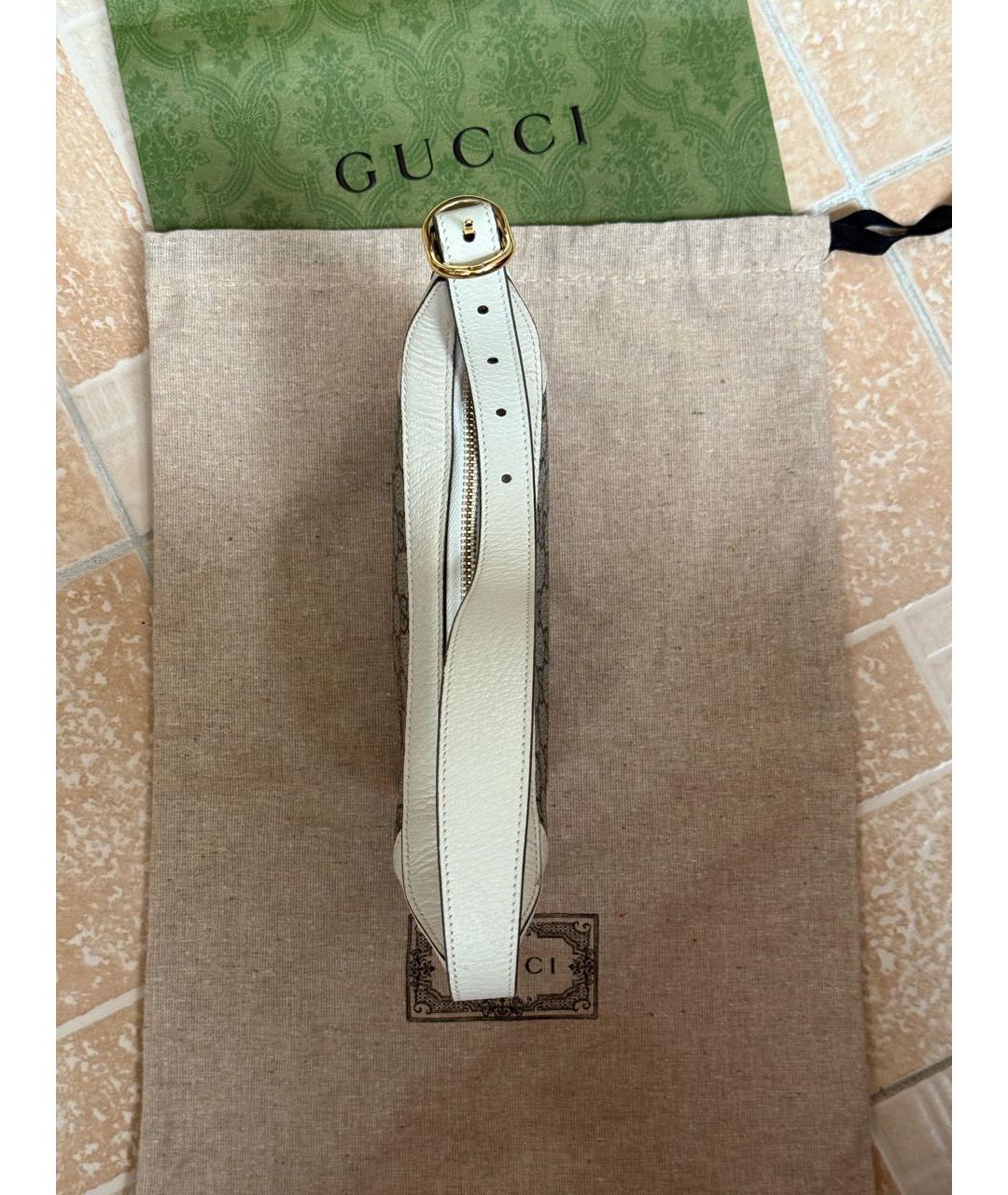 GUCCI Кожаная сумка с короткими ручками, фото 4
