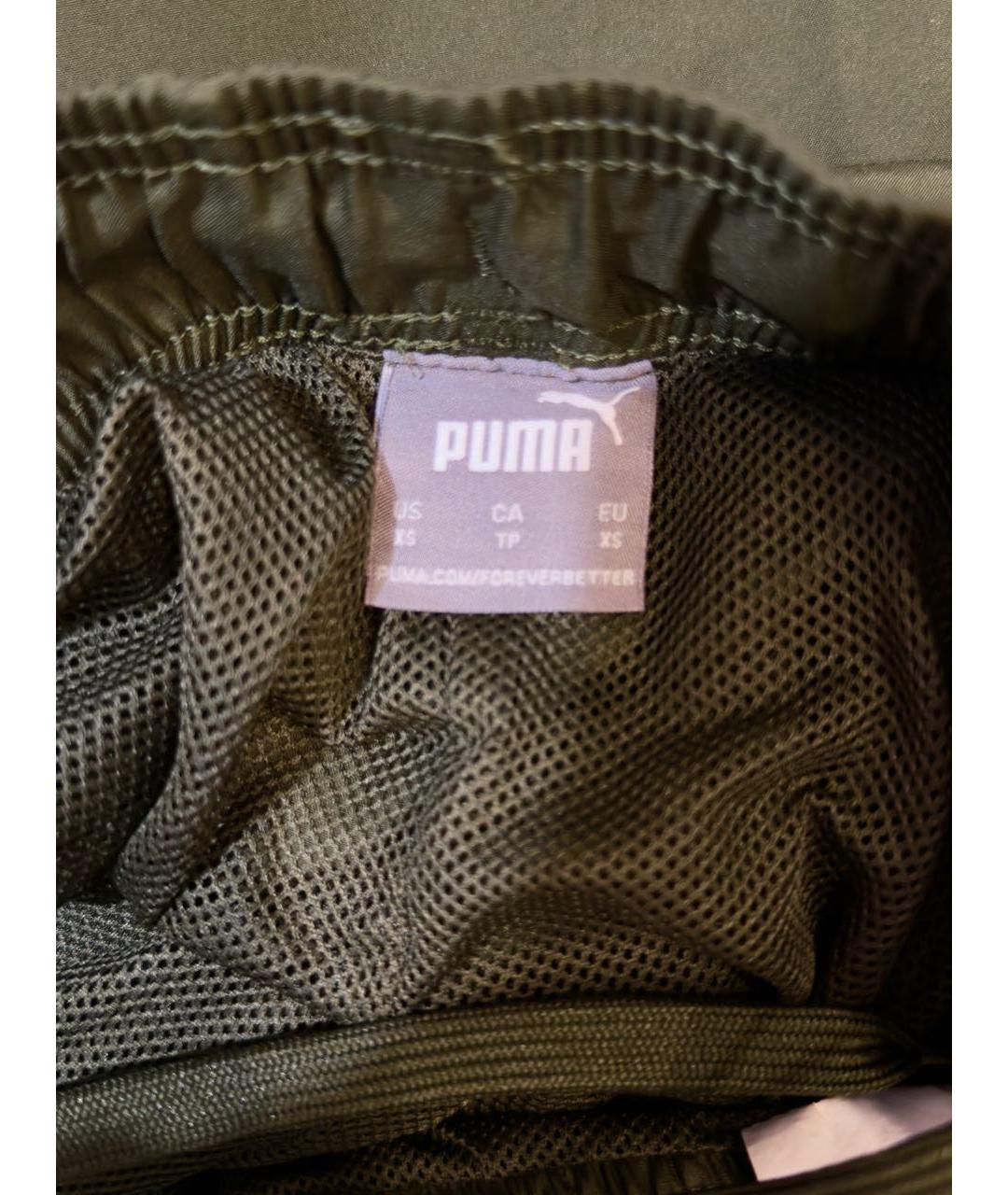 PUMA Хаки полиэстеровый спортивный костюм, фото 7