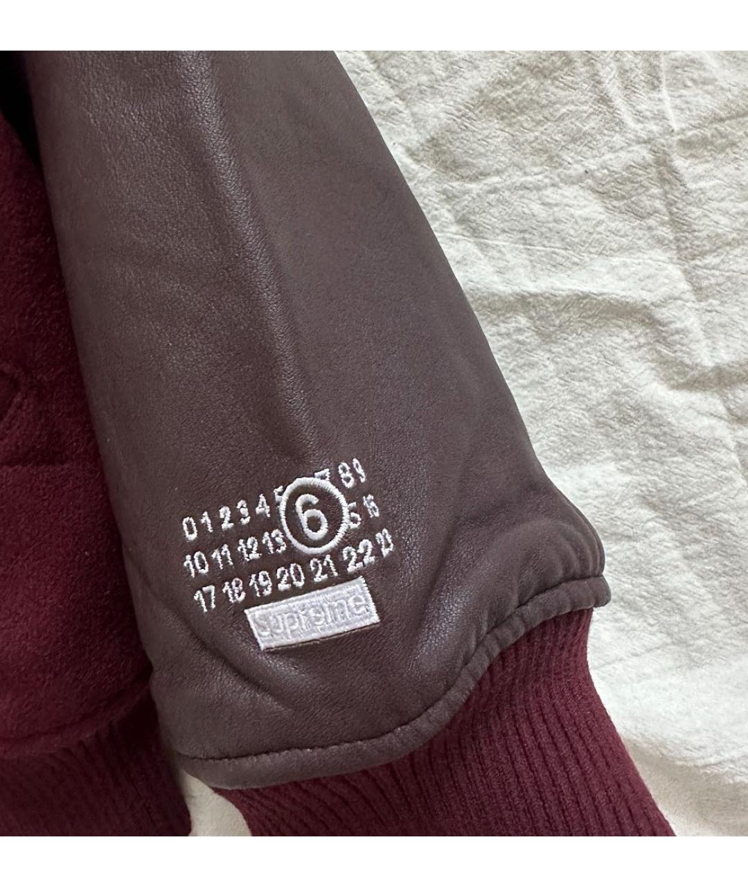 MM6 MAISON MARGIELA Мульти шерстяная куртка, фото 4
